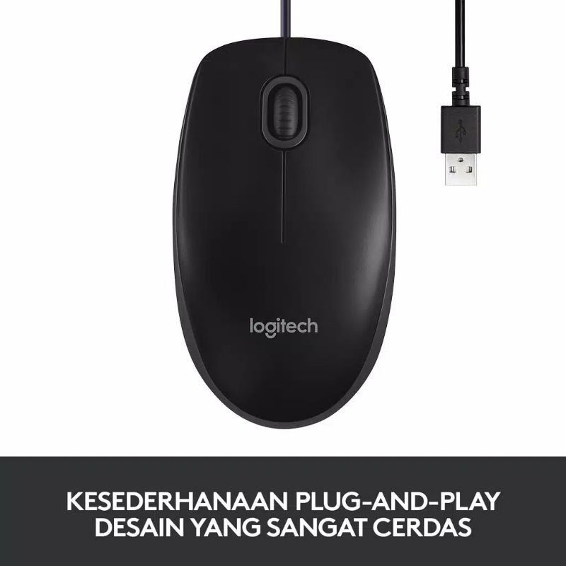 Mouse Logitech B100 Original