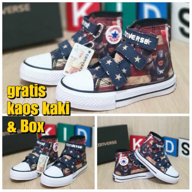 marvel converse kids