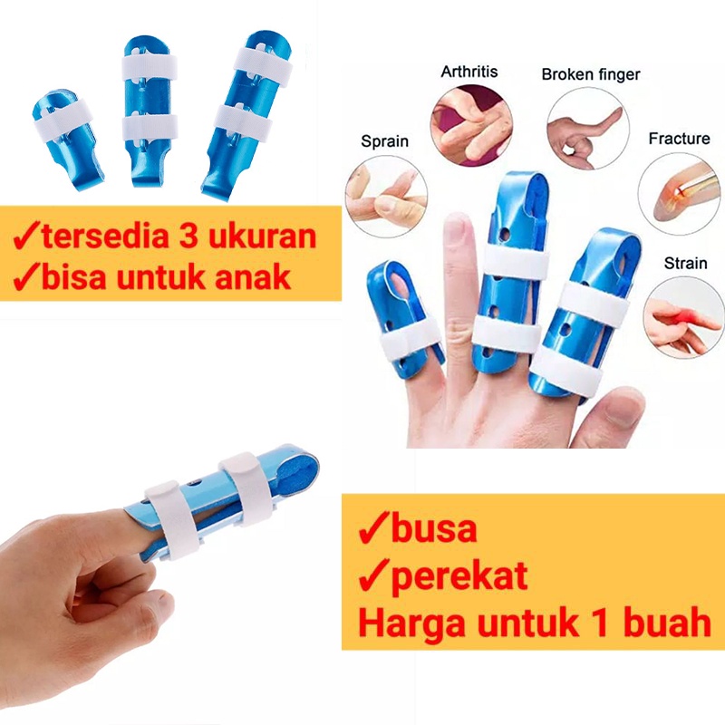 Finger Splint / Pelurus Jari / Fiksasi Korektor / Penyangga Jari