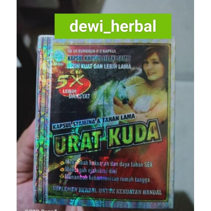 

Kapsul Urat Kuda 5x