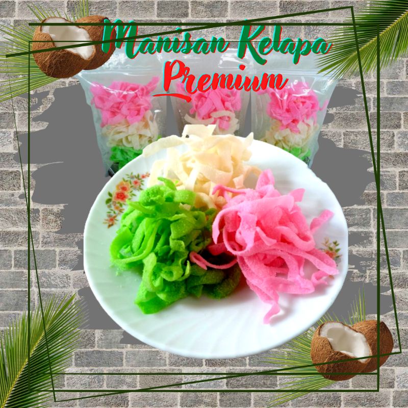

manisan kelapa kering /sirpa / ampyang kelapa/ kembang pala makanan jadul termurah