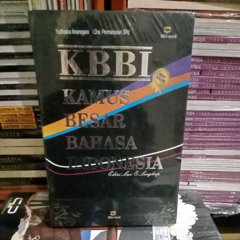 BUKU KAMUS BESAR BAHASA INDONESIA KBBI EDISI LUX DAN LENGKAP HARD COVER ORIGINAL