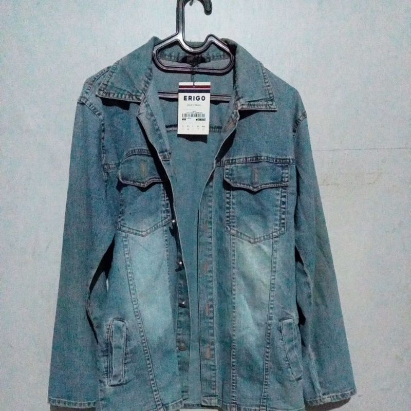 Jaket Denim Jeans Erigo
