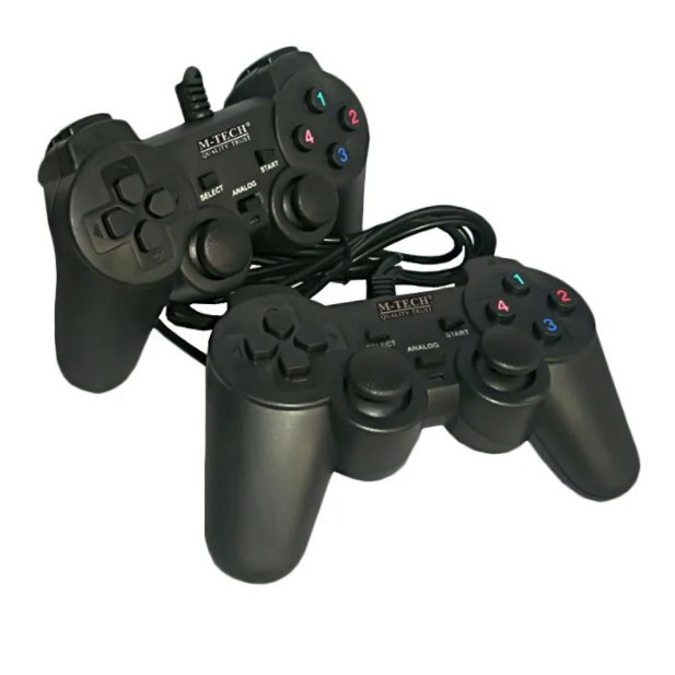 Gamepad MTECH M-TECH Double USB 2.0 - Gaming - Joystick - Stick PS Ori