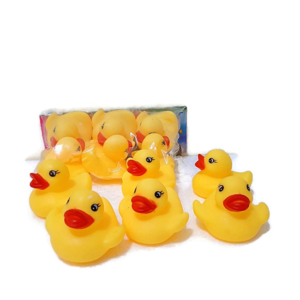 Bebek Bebekan Encit Mainan Anak Karet lucu 1kantong isi 6pcs