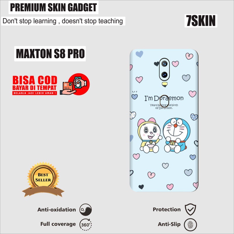SKIN HANPHONE MAXTRON S8 PRO DORAEMON