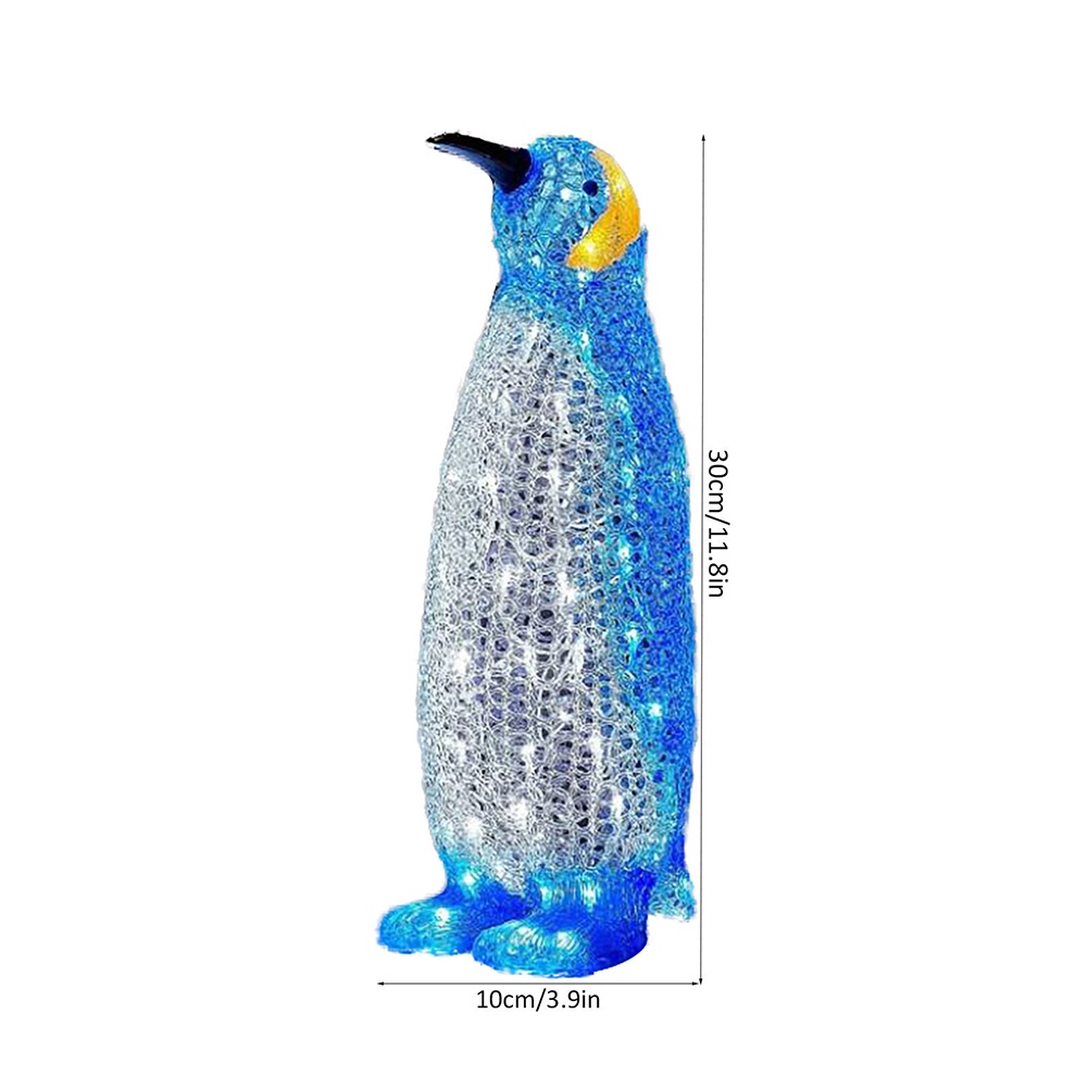 Lampu Tumblr Led Bentuk Penguin Untuk Dekorasi Taman Outdoor