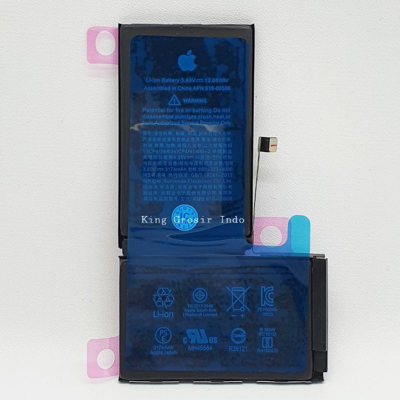 Baterai Xs Max 3174 mAh