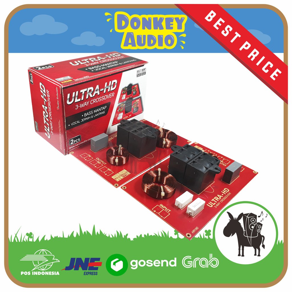 KIT AUDIO CROSSOVER 3 WAY ULTRA HD BELL BGR