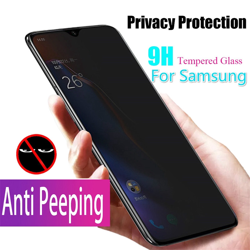 Anti Spy Tempered Glass Privacy Screen Protector Samsung