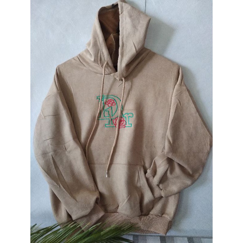 hoodie suede