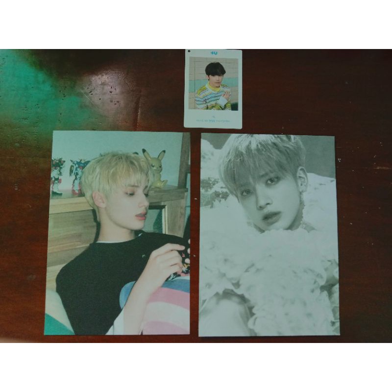 Official Postcard Taehyun World, Hueningkai Boy + Pc Keyring Hueningkai TDCS