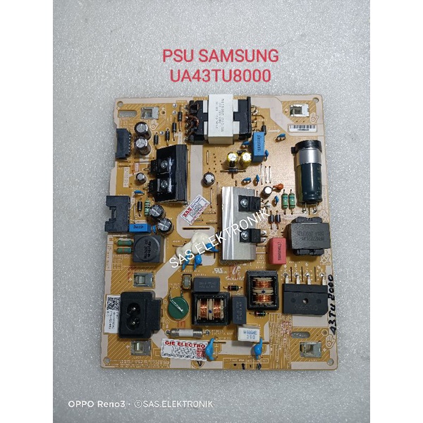 PSU POWER SUPLAY REGULATOR TV LED SAMSUNG 43 INCH UA43TU8000K UA43TU8000 K UA-43TU8000K UA-43TU8000 