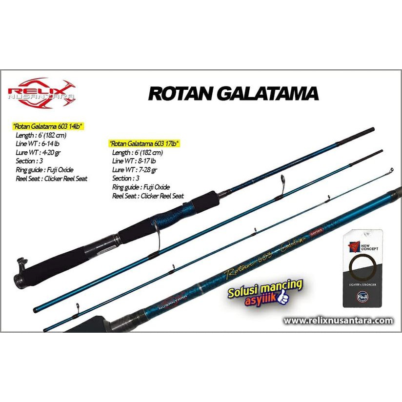 Rod RELIX NUSANTARA ROTAN GALATAMA 603