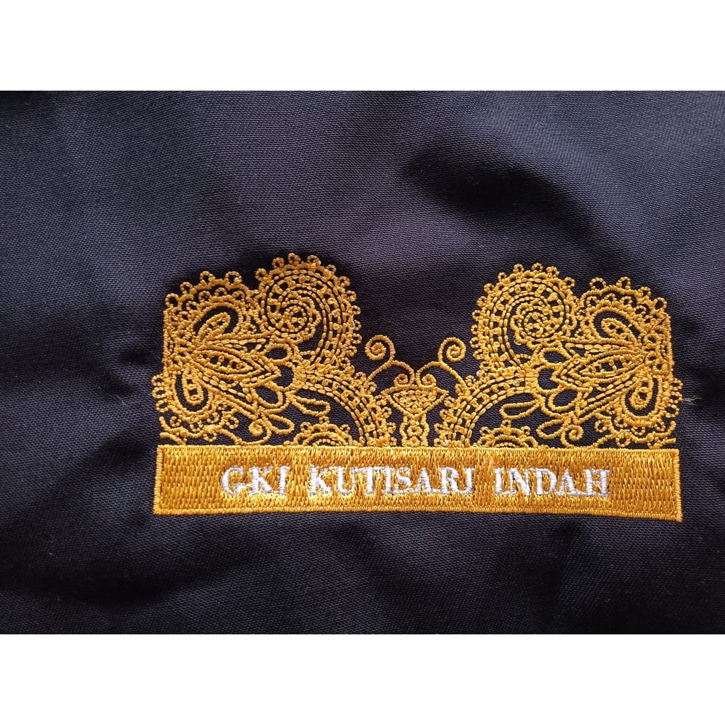 BORDIR LOGO/BORDIR GAMBAR/BORDIR TULISAN/BORDIR KOMPUTER/BORDIR SATUAN/BORDIR HOODIE/BORDIR JAKET