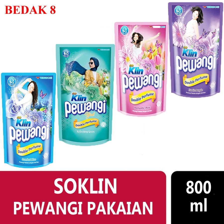 Soklin Pewangi Pakaian 800 ml