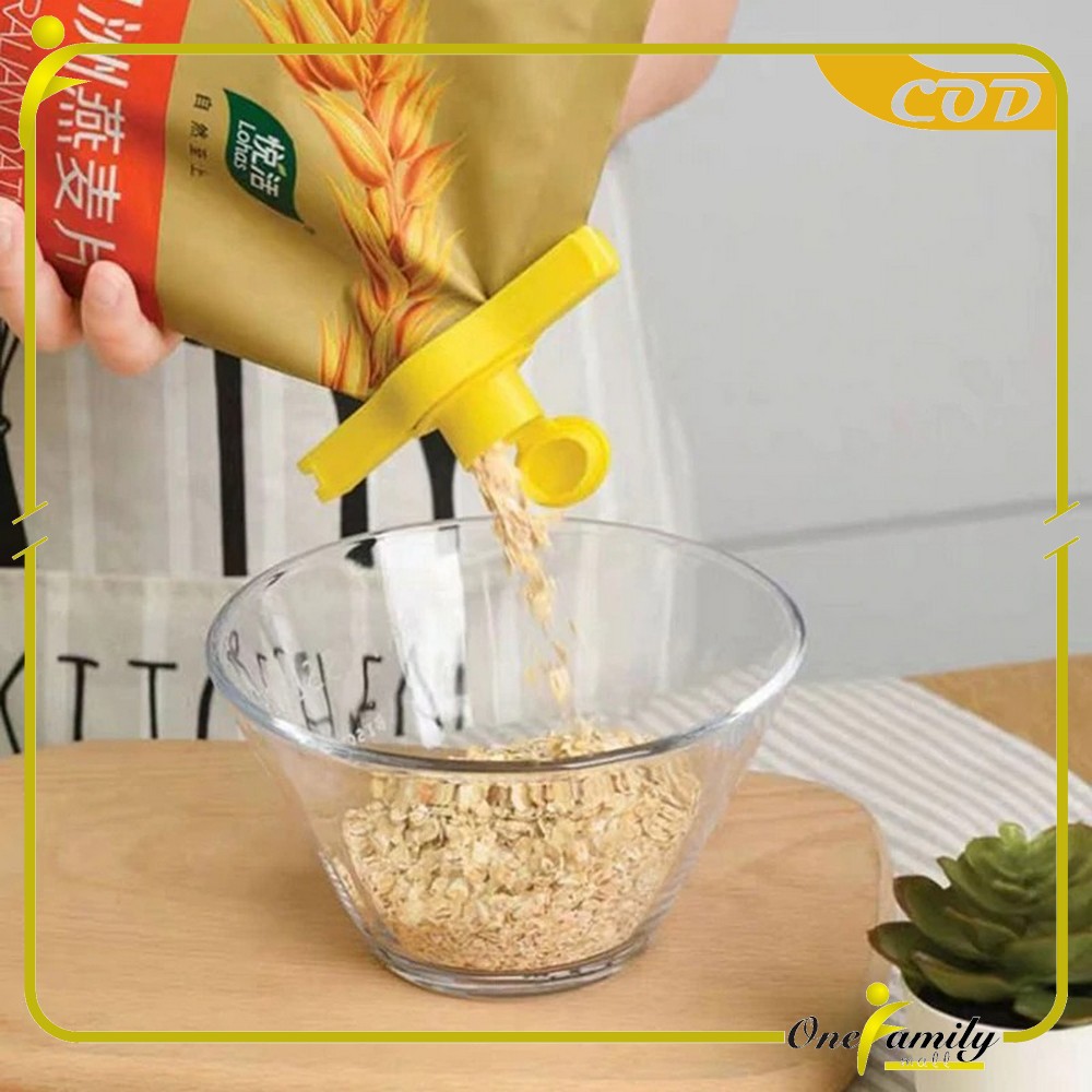 ONE-C175 Klip Segel Plastik Penutup Makanan Clip Penjepit Kemasan Snack Makanan Food Sealer Murah