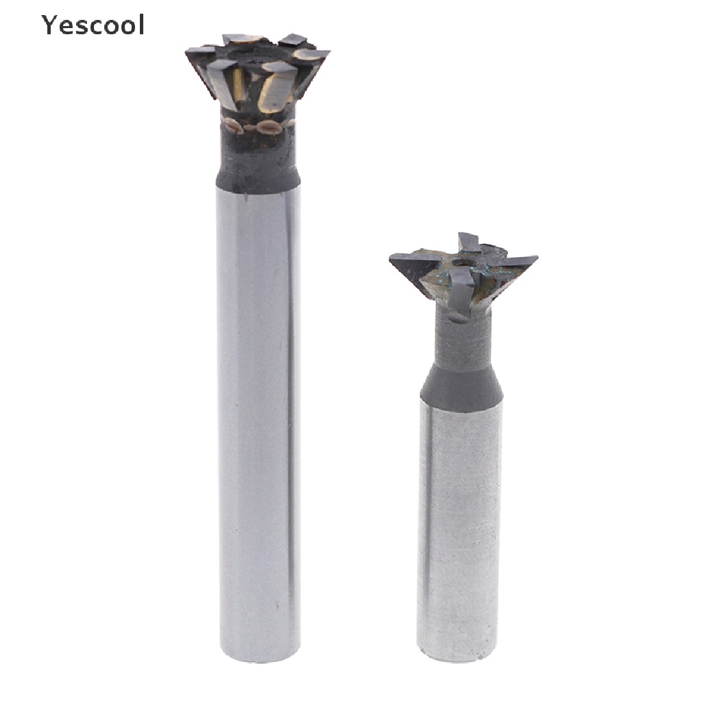 Yescool 20mm 3/4&quot; X 60° / 45° degree HSS dovetail cutter milling high speed steel tool .