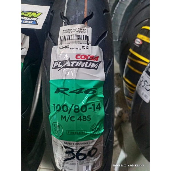 ban corsa R46 100/80-14
