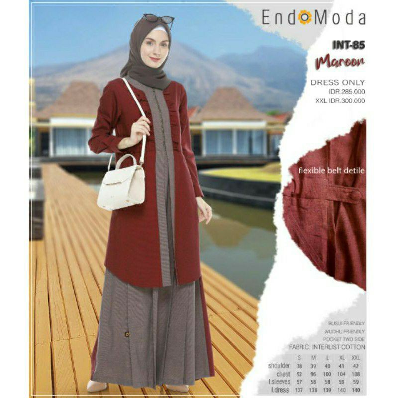 GAMIS CANTIK ENDOMODA INT 85