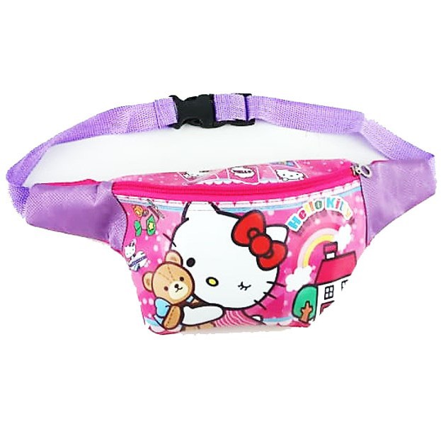 SHABRINA_FASHION!! Tas Waistbag  Selempang Anak Murah Karakter Anak