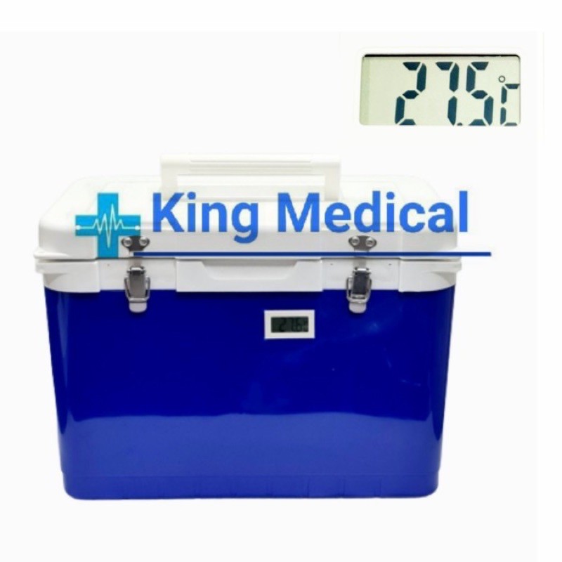 Cool Box Vaccine Vaksin 12 Liter/Freeze Free Vaccine Carrier KY112B