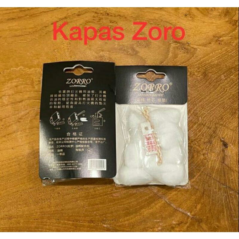 Cod Kapas Zippo termurah