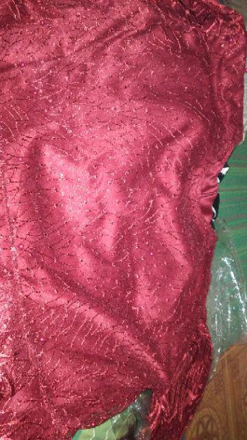 Maura Couple Jumbo Standar Batik Kebaya Brokat Rns Couple Mika Brown