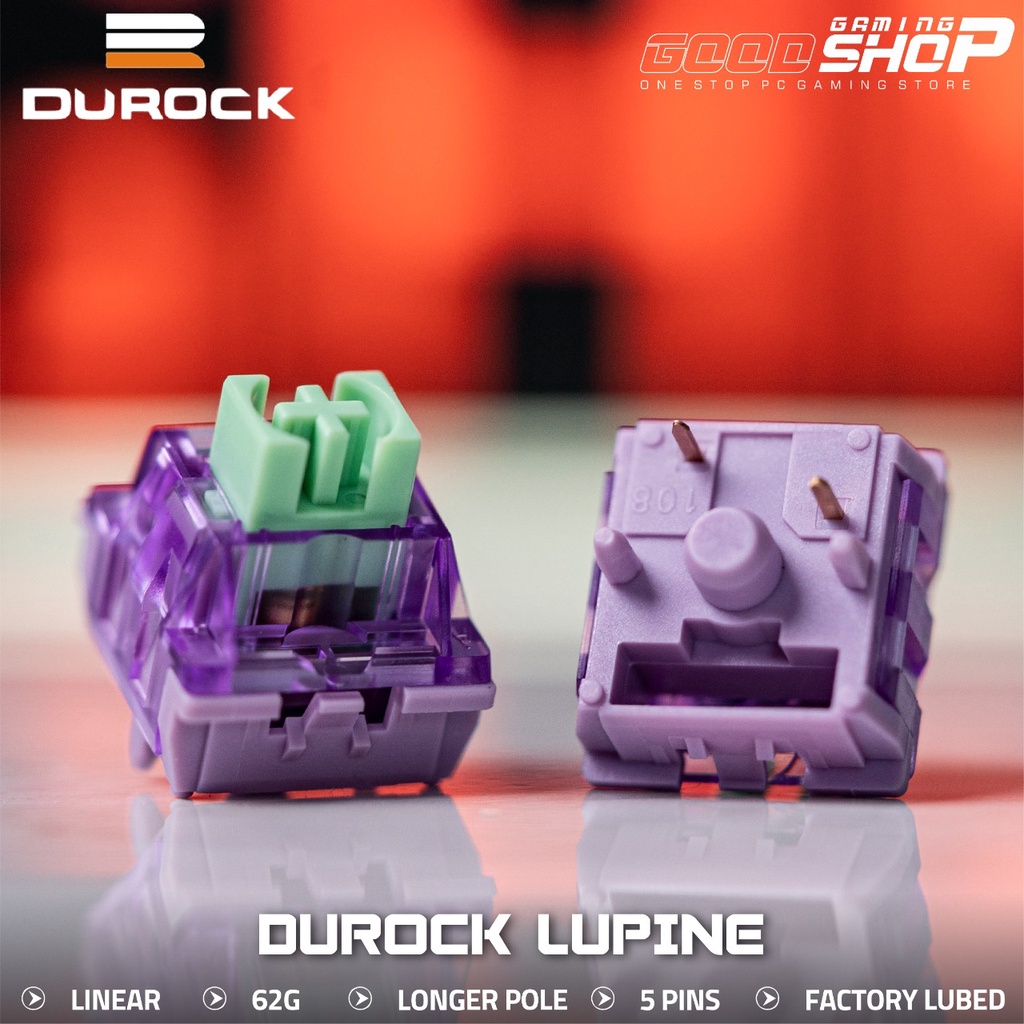 Durock Lupine Linear Switches