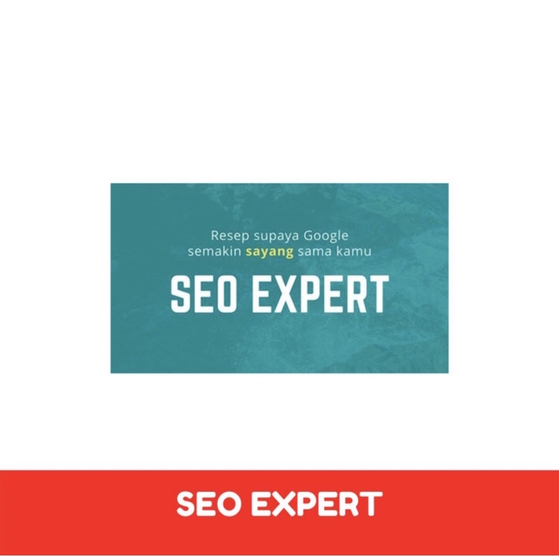 

SEO EXPERT - TUTORIAL SEO GOOGLE