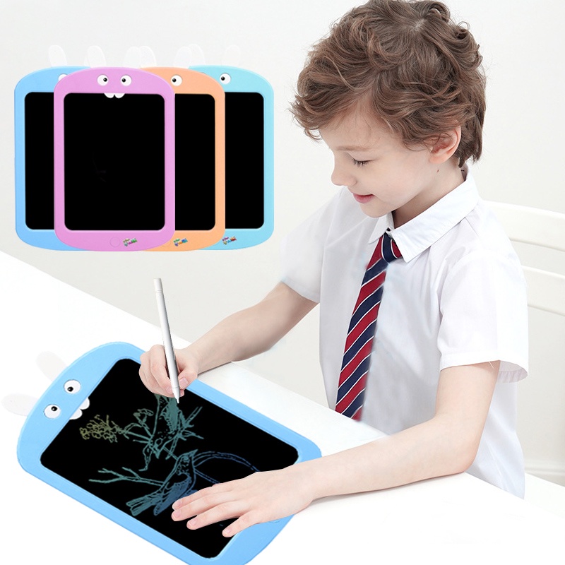 Mainan LCD Writing Drawing Tablet Board 8.5 inch Papan Tulis Karakter Mainan Edukasi Anak/C 279