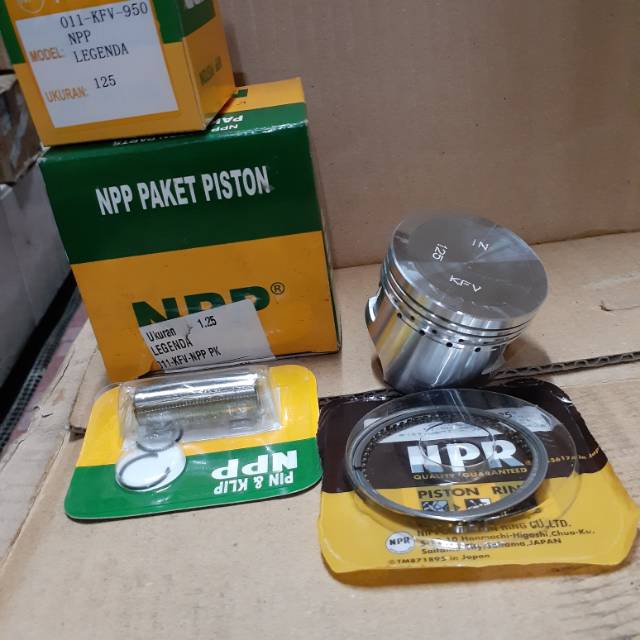 Piston kit legenda oversize 125 NPP