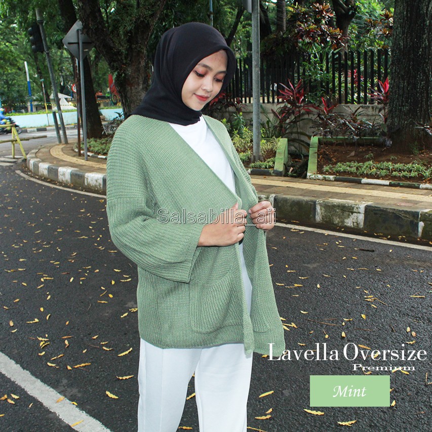 4XL- 5XL Cardigan Rajut Jumbo Premium/ Cardigan Rajut Oversize/ Outer Jumbo Big Size/ Rajut Murah-Mint