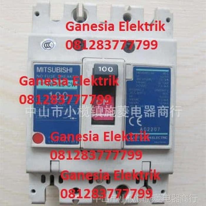 NFB MCCB breaker mitsubishi NF-125CW nf125-CW 80a 80 a