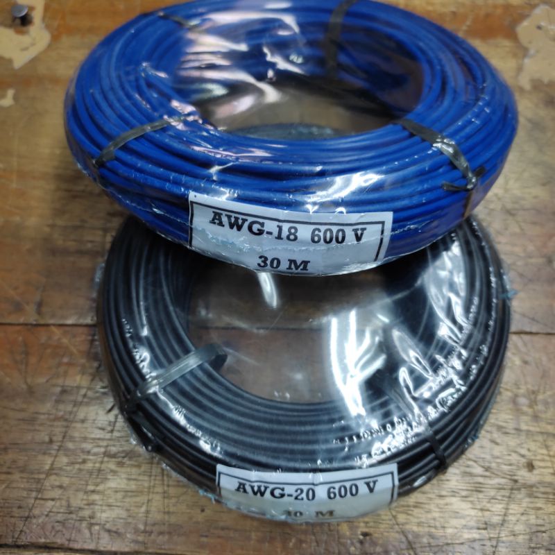 Kabel AWG-18 600V 30Meter