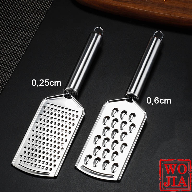 Parutan Keju Stainless Anti Karat Serbaguna Sayur Wortel Cheese Grater