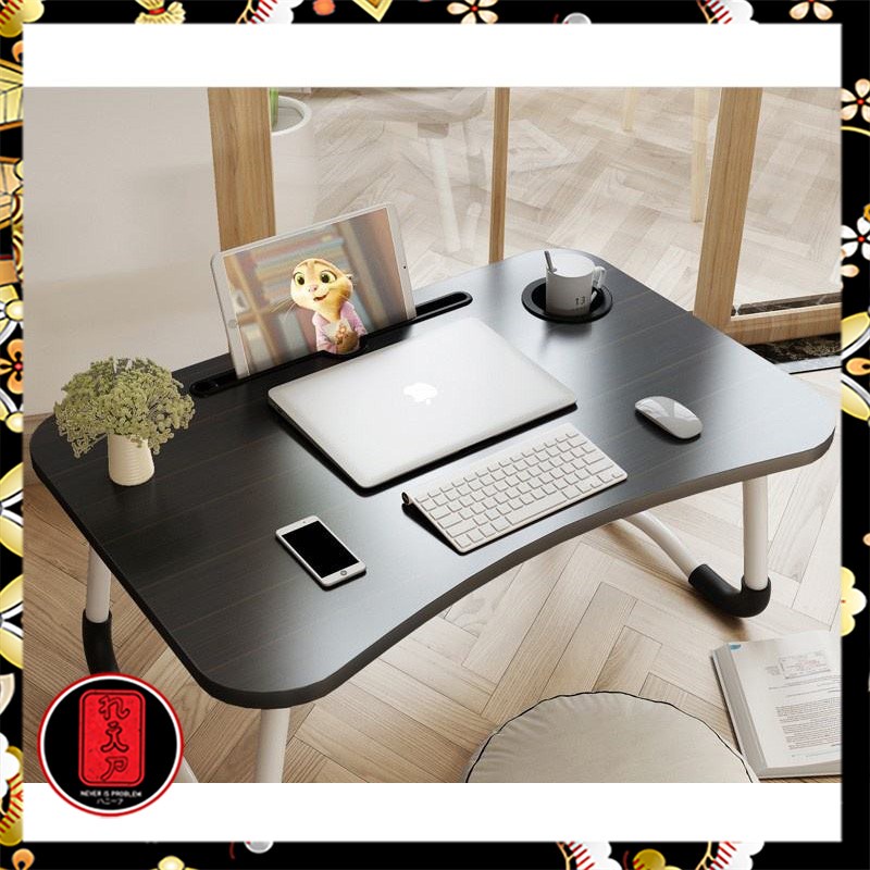 Stand Meja Laptop Lipat Foldable Notebook Desk Table