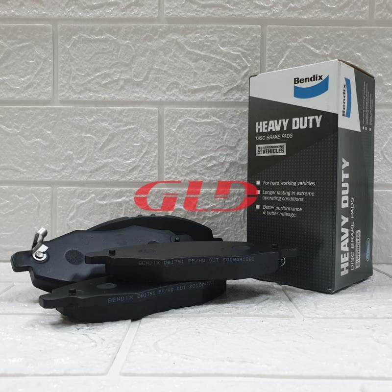 BRAKE PAD - KAMPAS REM DEPAN INNOVA BENDIX DB1751