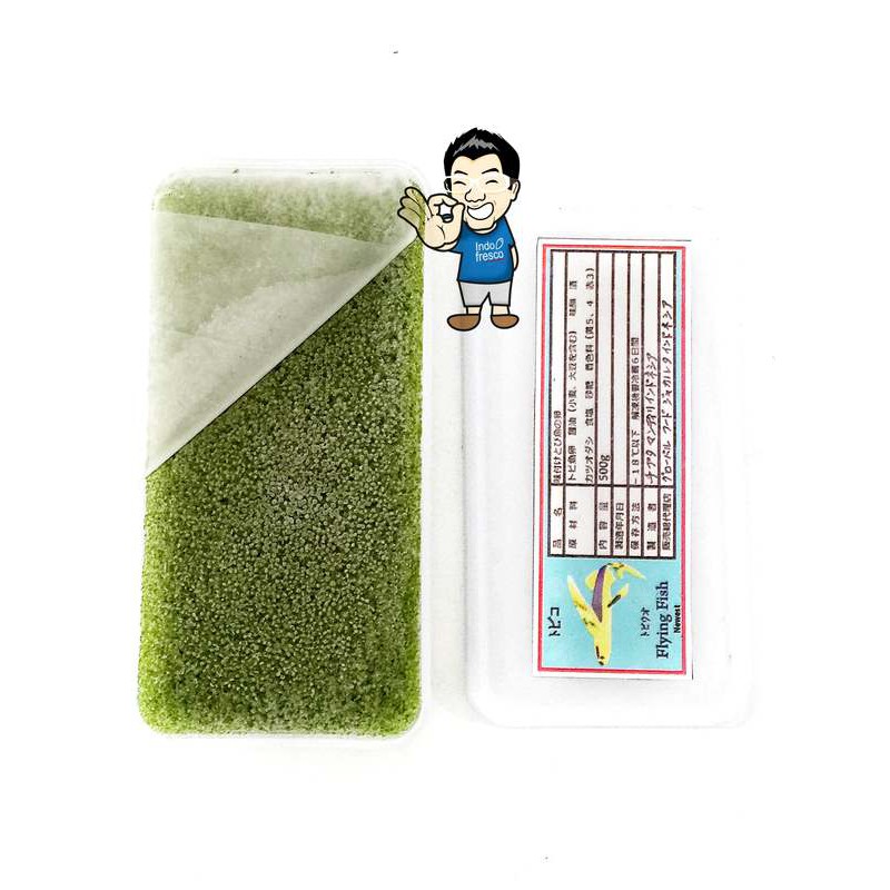 

PROMO TOBIKO HIJAU- TELUR IKAN TERBANG- 500GR TERMURAH