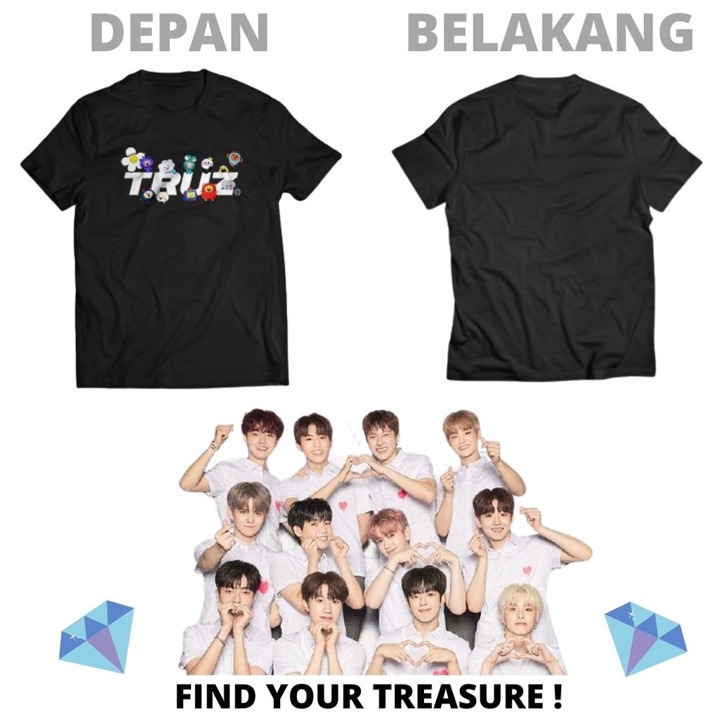Baju kaos KPOP TREASURE TRUZ Anak