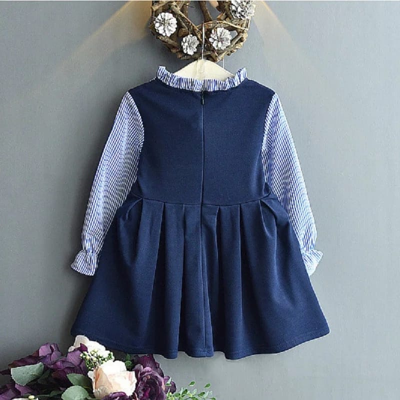 Kalila Medeline Dress Baju Anak Perempuan Umur 1-5 Tahun / Bahan Toyobo