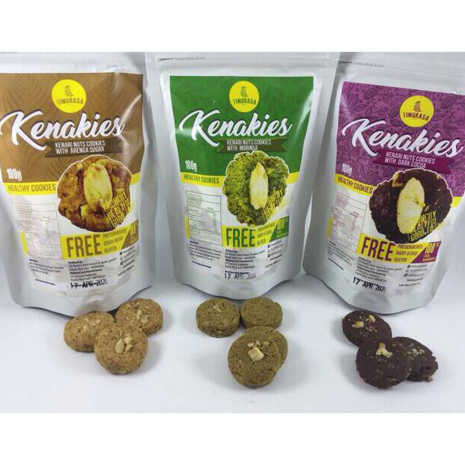 

Limited Stock Timurasa Kenakies Kenari Cookies 100Gr Cookies Gluten Free Cemilan Seh - Kelor