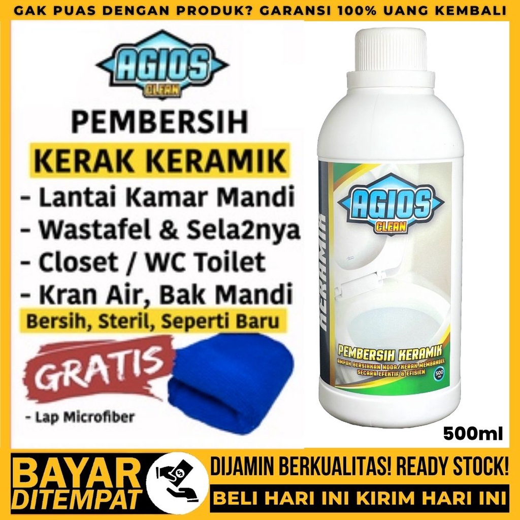 PEMBERSIH KERAMIK KAMAR MANDI KERAK TOILET WC LANTAI BERKERAK PENGHILANG NODA MEMBANDEL BERKERAK WASTAFEL CLOSET KRAN AIR BAK KAMAR MANDI