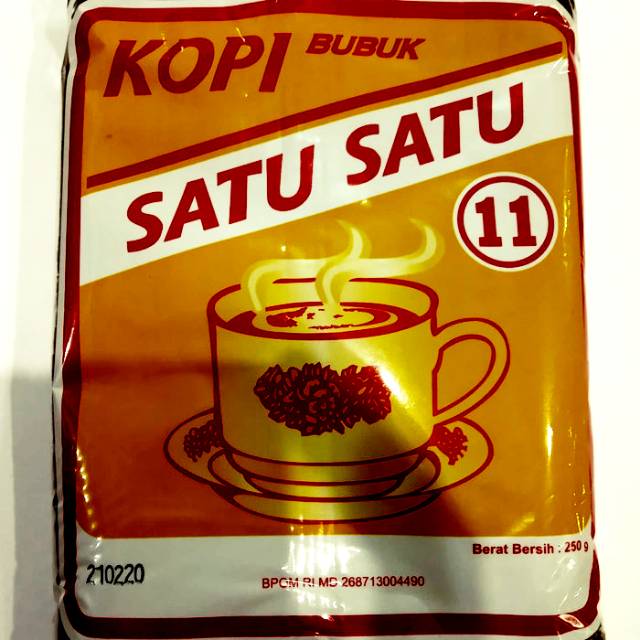 

Kopi SATU SATU - kopi bubuk 11 isi 250gr