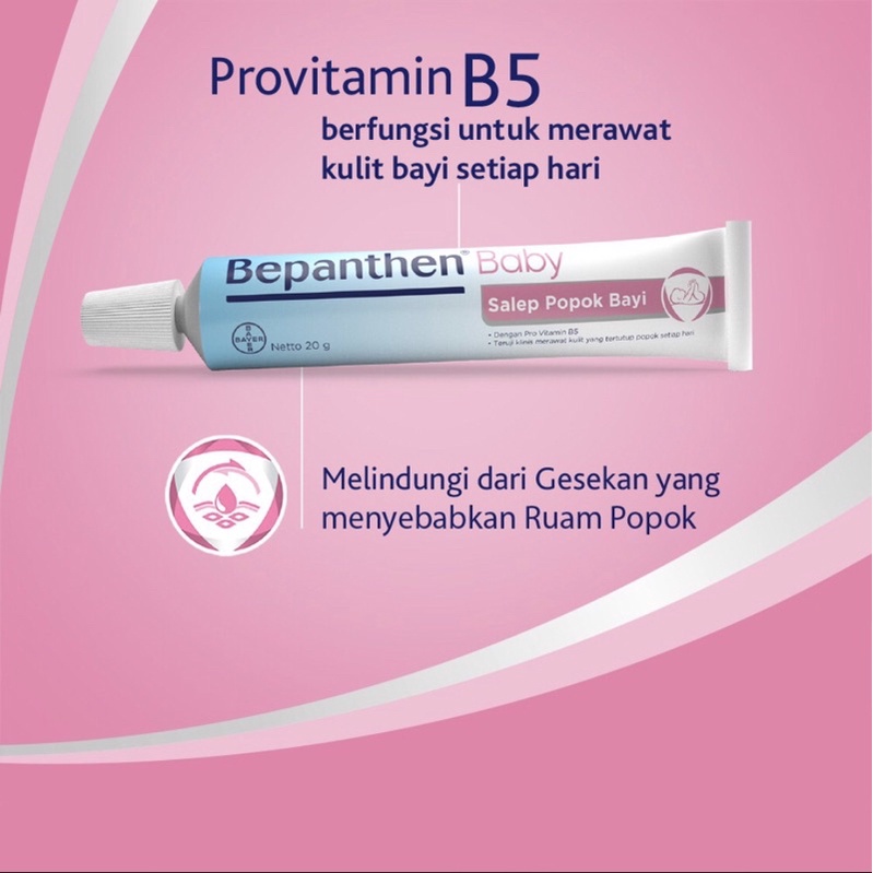 PERA663 BEPANTHEN BABY SALEP POPOK BAYI 20GR / 10gr  EXP sept 2024