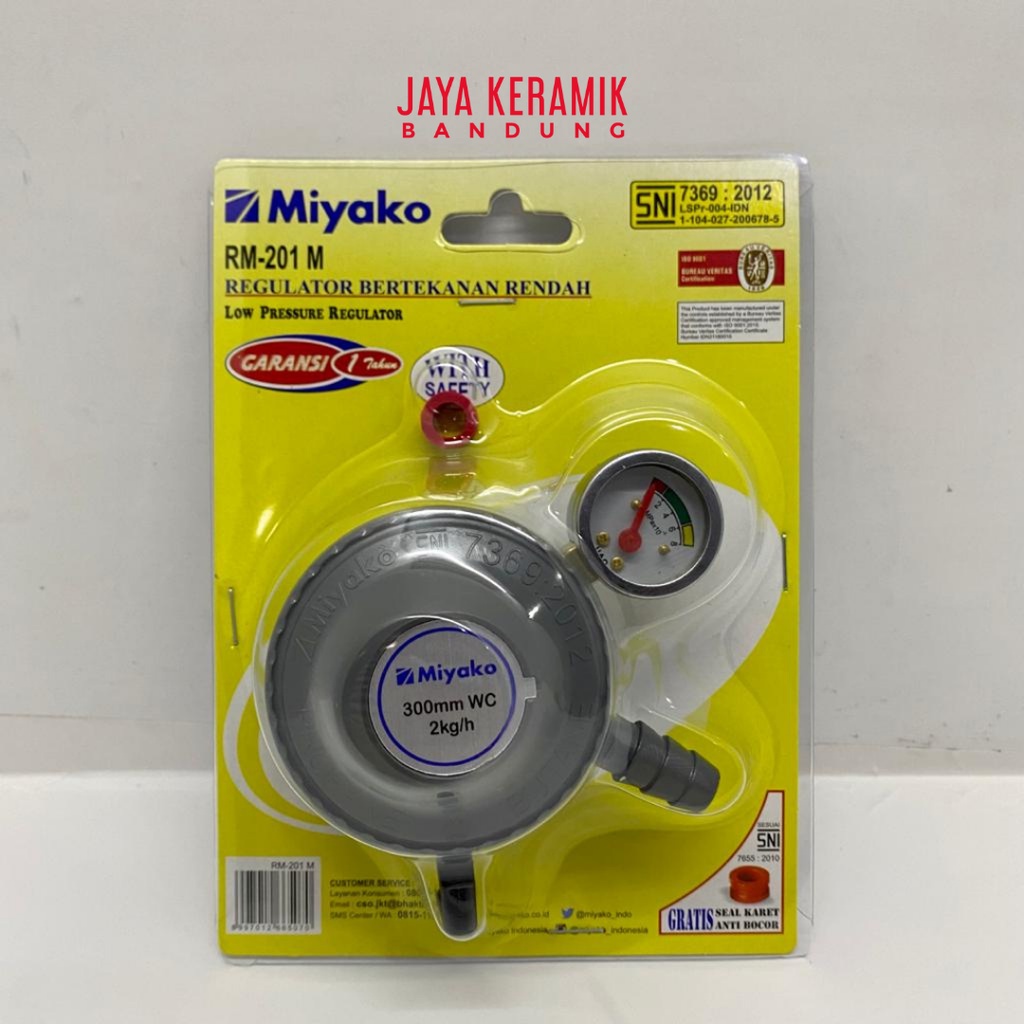 REGULATOR GAS TEKANAN RENDAH MIYAKO RM-100