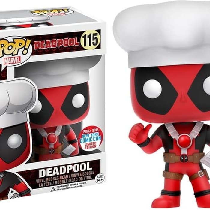 Funko Pop Deadpool Chef Deadpool