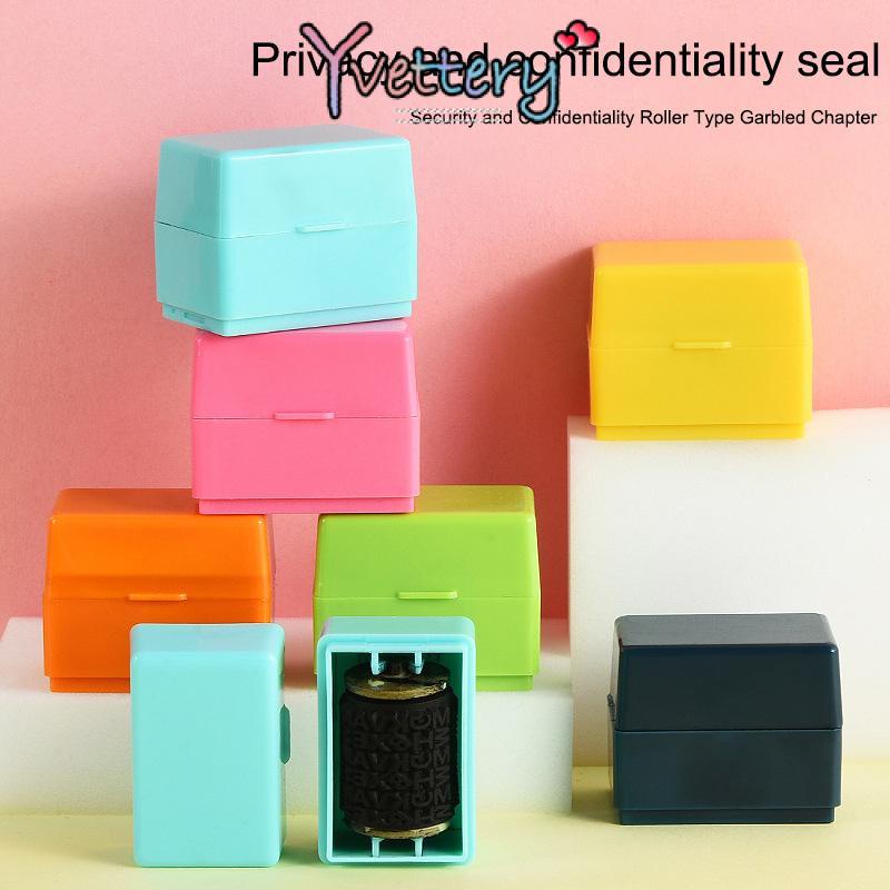 

[❤️COD]Roller Garbled Seal Express Single Privacy Smear Cover List Dokumen Kontrak Data Smear Cover—Yy