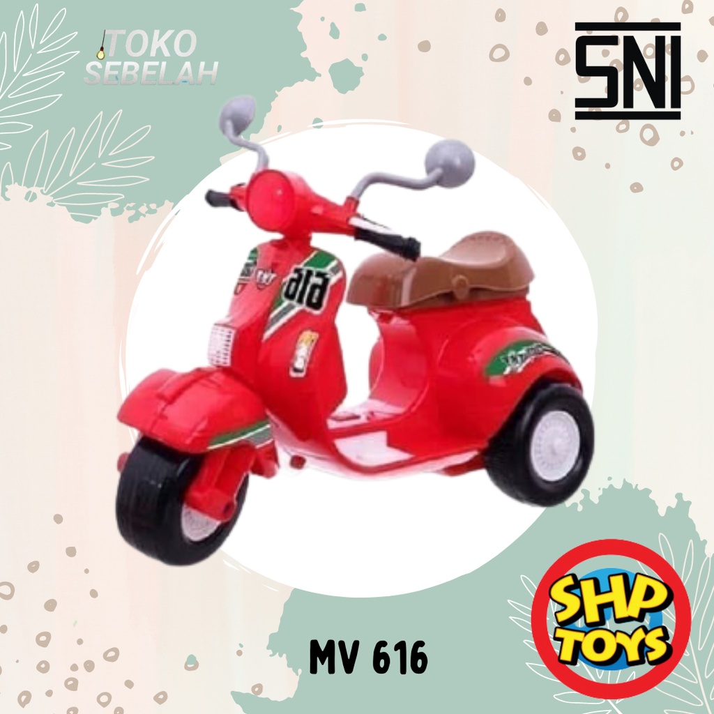 MV 616 SHP TOYS SEPEDA ANAK MOBIL DORONG