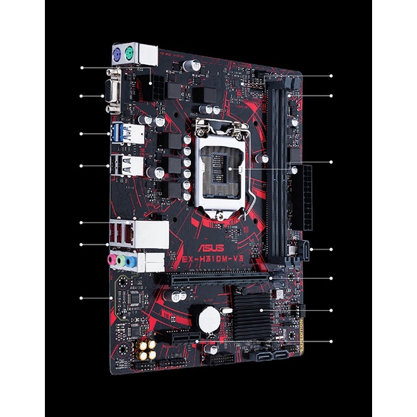 Motherboard ASUS EX-H310M-V3 R2.0 LGA1151